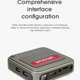 PTCMart G7 Gamebox Android TV Console Retro Video Game Player Support WiFi 4K HD 64 GB with 40+ Emulators, CPS PS1 N64 NDS DC FC GB GBA GBC MD SFC ATARI SNES NES, 30000+ Games image 3