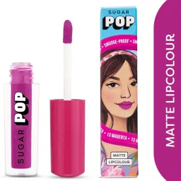 Matte Lipcolour 13 Magenta - Super Matte | Lasts 8+ hours | Non-Drying-image-98