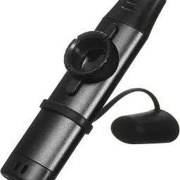 Kazoo Aluminium Wind Instrument Metal Harmonica with 5 Replaceable Membrane Aluminum Flute-27