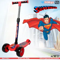 Superman : Man of Steel Edition Scooter , Foldable, Height Adjustable-image-60