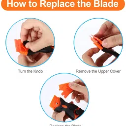 SYMFONIA Glue Remover Cleaning Scraper Tool Double Edged Multipurpose Removing for Computers, Laptops, Mobiles image 3
