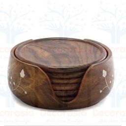 Round Wood Coaster-image-68