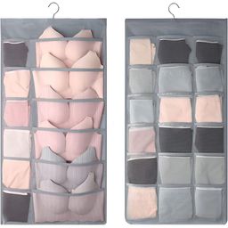 HOUSE OF QUIRK Grey Set of 1 Regular Multi-Utility Organisers-7