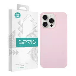 SPRIG Solid iPhone 15 Pro Back Case Mobile Accessories-42