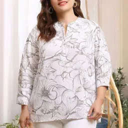 MAYKR Printed Handloom Kurti-image-40