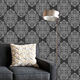 ArtzFolio Printed UV-Resistant Anti-Bacterial Traditional Indian Motif Style Peel & Stick Wallpaper-image-13
