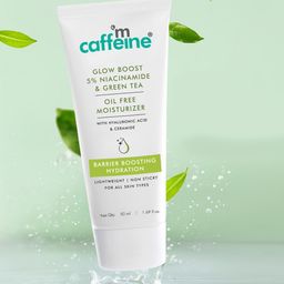 MCaffeine Glow Boost Oil-Free Moisturizer With Green Tea - 50 ml-13