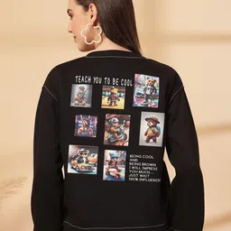 Thirty Threads Women Printed Sweatshirt-picture-0