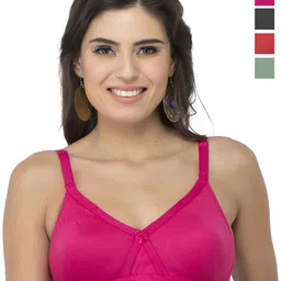 College Girl Pack Of 4 Full Coverage Lightly Padded Bra-picture-6