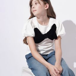 Vero Moda Colourblocked Puff Sleeve Top-image-28