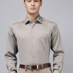 Van Heusen Custom Textured Pure Cotton Formal Shirt-picture-45