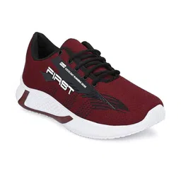 Spotwalk Men Mesh Running Non-Marking Shoes-13