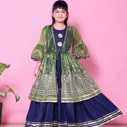 BAESD Embroidered Bell Sleeve A-Line Maxi Dress-image-44