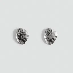 MANGO Teen Girls Textured Contemporary Studs-picture-33