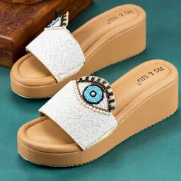 JIG & SID Women Embellished Open Toe Heels-31
