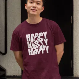 MORDEN MUSE Typography Printed Pure Cotton T-shirt-picture-35