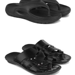 PENNEN Men Canvas Comfort Sandals-image-33