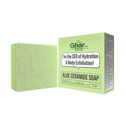 GHAR SOAPS Aloe Ceramide Soap For Hydration - 100 g-image-51