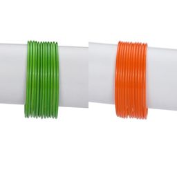 SOMIL Green Alloy Bangles-image-33