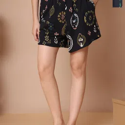 TAG 7 Women 2 Printed Lounge Shorts-image-99