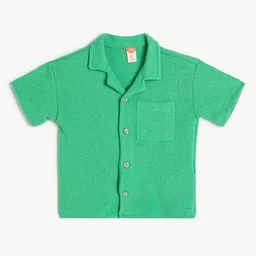 Koton Boys Polo Collar Pockets T-shirt-image-64