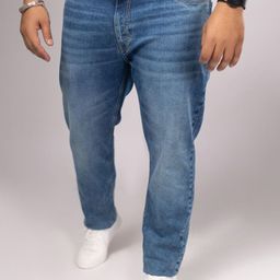 Sizeupp Men Slim Fit Low Distress Light Fade Mid-Rise Jeans-image-95