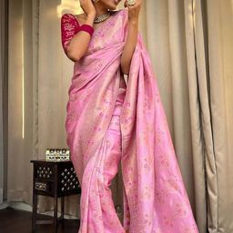 bigben textile Woven Design Zari Banarasi Saree-image-50