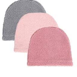 KLOTTHE 3 Pcs Woolen Beanie Caps-picture-17