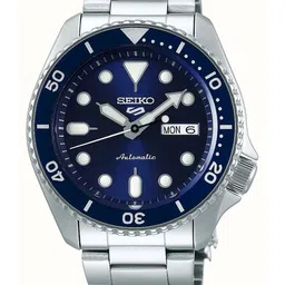 SEIKO Men Stainless Steel Bracelet Style Straps Analogue Watch SRPL83K1-picture-0