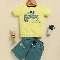 Annie Boys Printed T-shirt with Shorts-picture-6