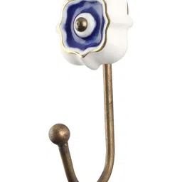 IndianShelf 1 Piece Ceramic Solid Door Hangers for Clothes Key Holders-image-85