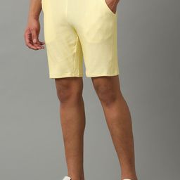Voi Jeans Men Striped Technology Shorts-image-52