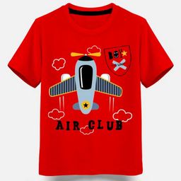 Rodzen Boys Graphic Printed Round Neck Pure Cotton Regular Fit T-Shirt-image-56