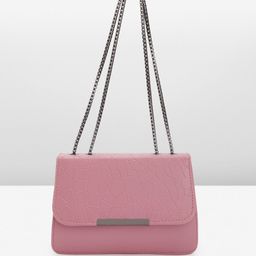 Caprese Textured Structured Shoulder Bag-image-68
