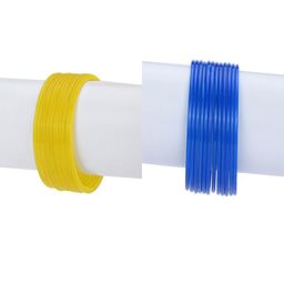 1ST TIME Set Of 24 Yellow Alloy Bangles-picture-28