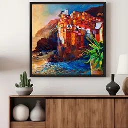 999Store Multicoloured 1 Piece Canvas Other Wall Paintings-image-3