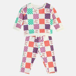 MINI KLUB Girls Printed Top with Trousers-image-71