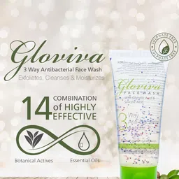 Gloviva Set Of 2 3 Way Anti Bacterial Action Face Wash - 100 ml Each image 4