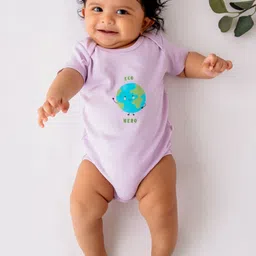 YK Infant Girls Planet Printed Bodysuit-26