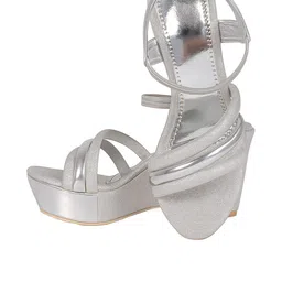 Digni Party Synthetic Wedge Sandals-picture-11