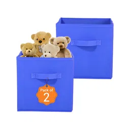 Aura Blue 2 Pieces Non-Woven Multi-Utility Organisers-18