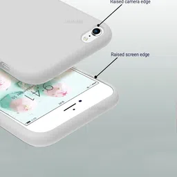 LIRAMARK Solid Printed iPhone 8 plus Back Case Mobile Accessories image 4