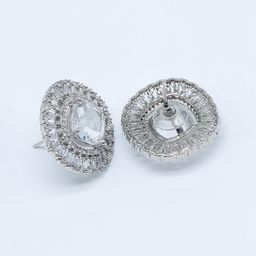 Manikya Circular Studs Earrings image 2
