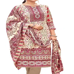 DRAVINAM Trends Floral Printed Unstitched Dress Material-image-59