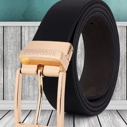 Provogue Men Textured Leather Formal Belt-image-64