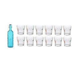 SOMIL Blue Glass Airtight Can Bottle-image-29