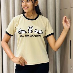 Moda Rapido Women Printed T-shirt-image-45