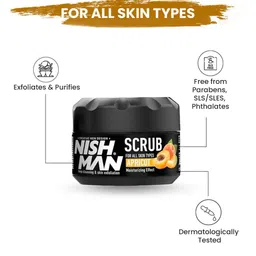 Nishman Deep Cleansing & Exfoliating Face Scrub - 300 ml image 4