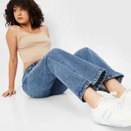 max Women Low Distress Light Fade Jeans-image-73