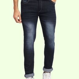 LINARIA Men Classic Low-Rise Clean Look Heavy Fade Slim Fit Jeans-picture-16
